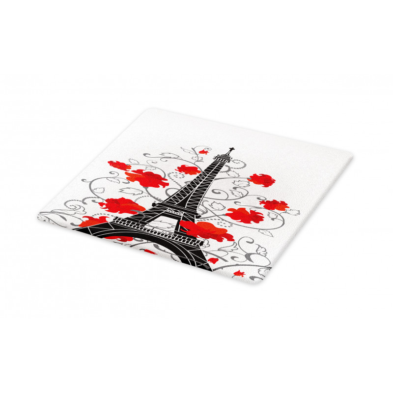 Romantic Paris Art Cutting Board