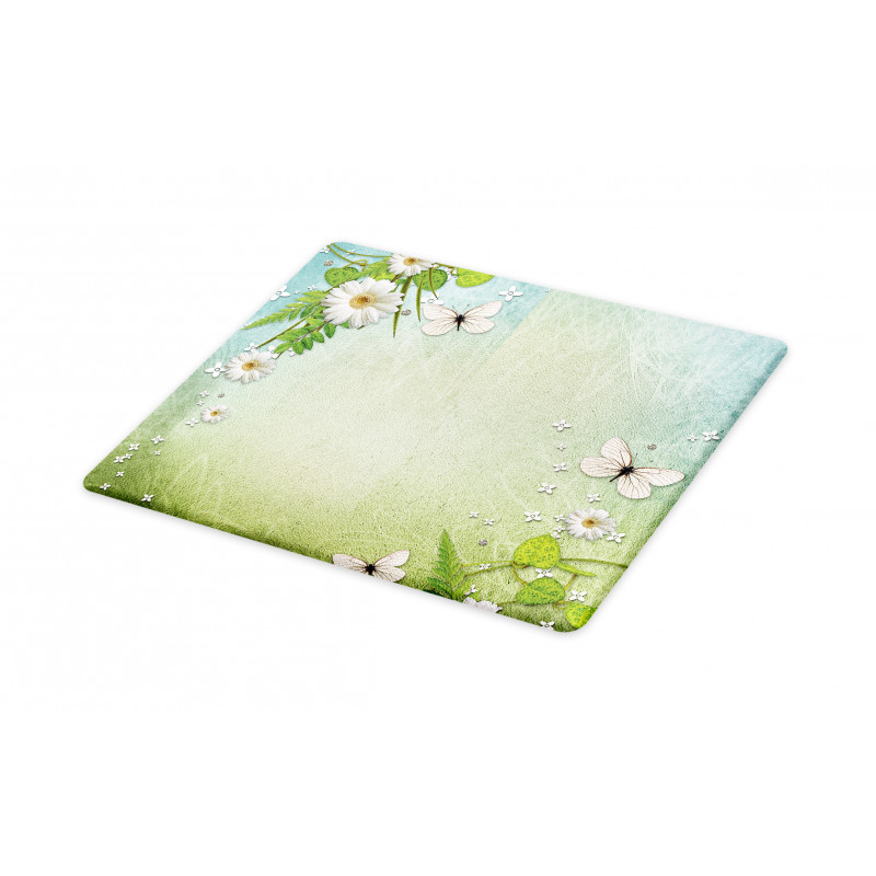 Flowers and Butterflies Cutting Board