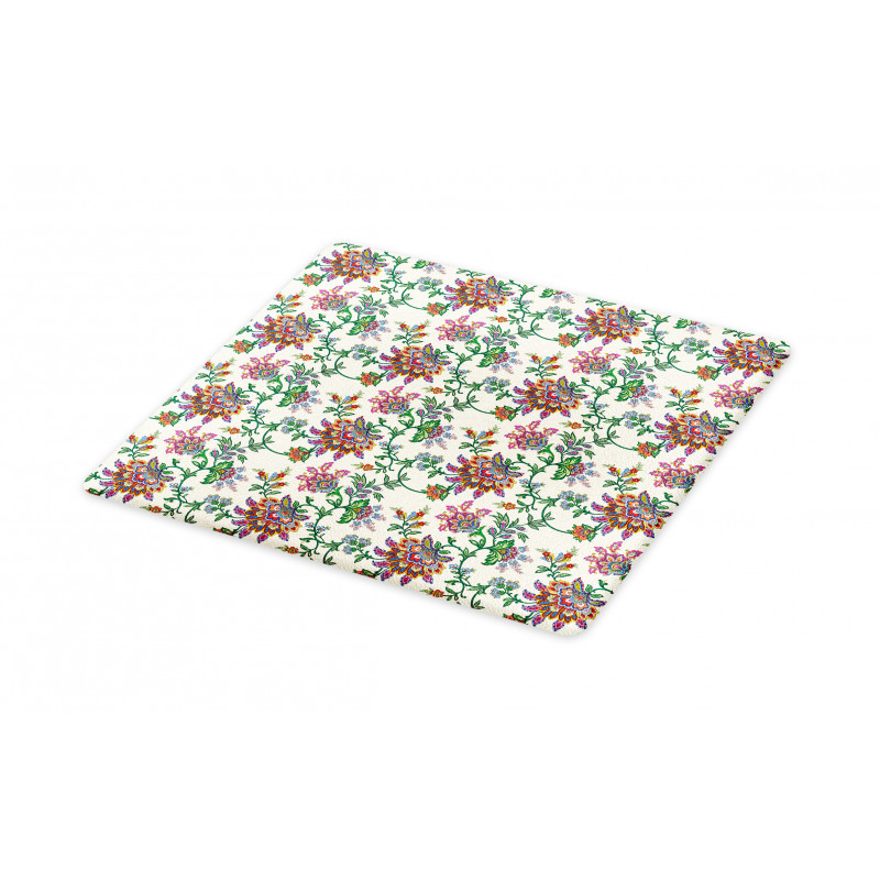 Colorful Flowers Cutting Board