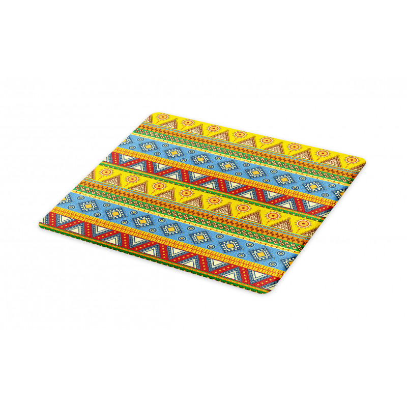 Folk Motif Mexican Sun Cutting Board