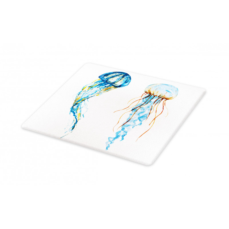 Jellyfish Exotic Sea Cutting Board