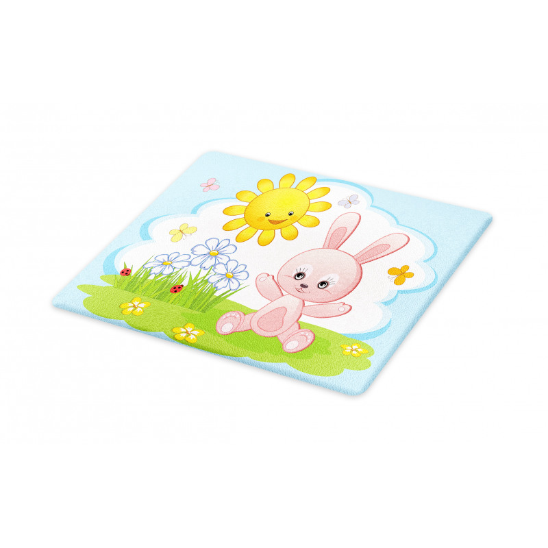 Rabbit in Garden Cutting Board