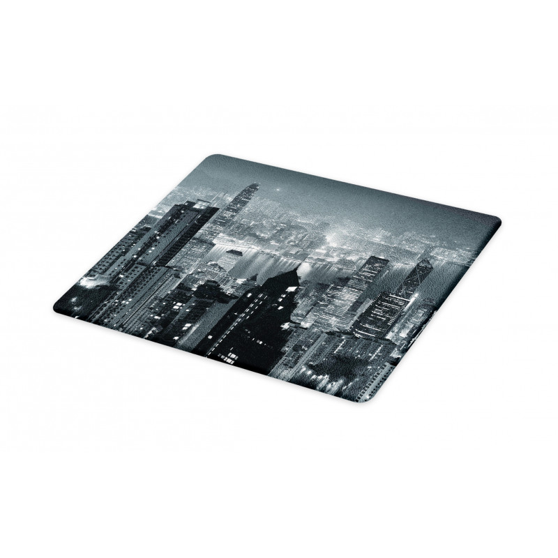 Aerial Night Landscape Cutting Board