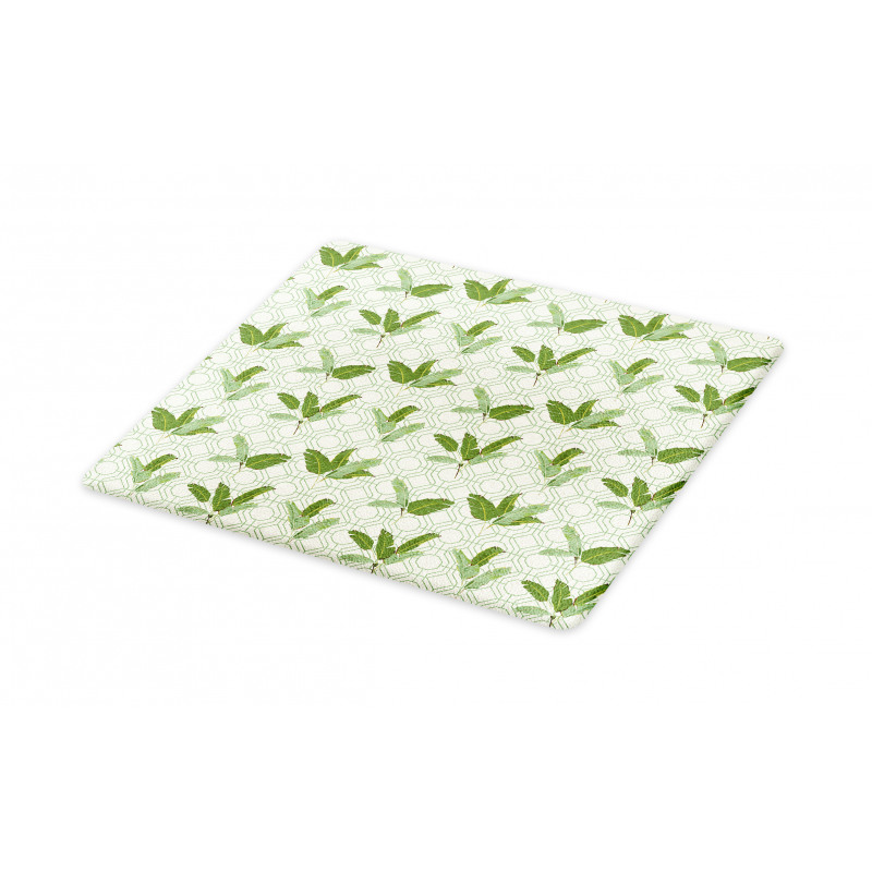 Palm Leaves Geometric Cutting Board