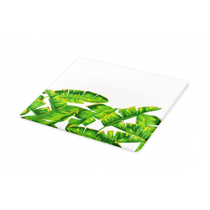 Vibrant Tropical Foliage Cutting Board