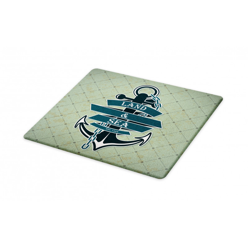 Diamond Pattern Nautical Cutting Board