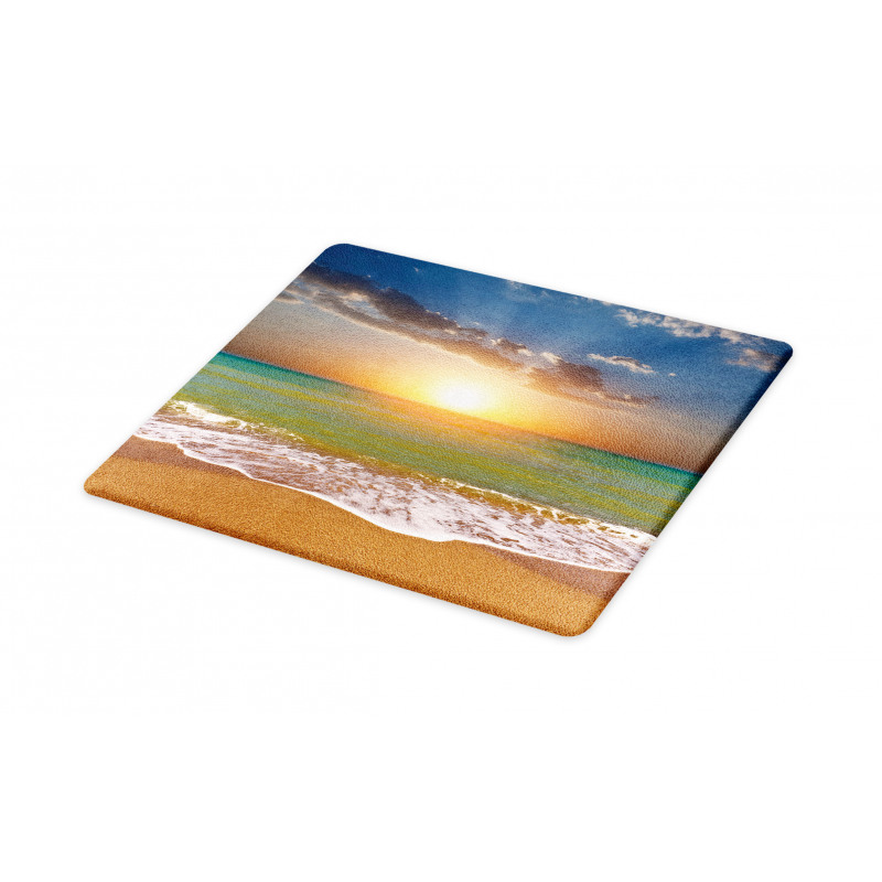 Idyllic Beach Scenery Cutting Board