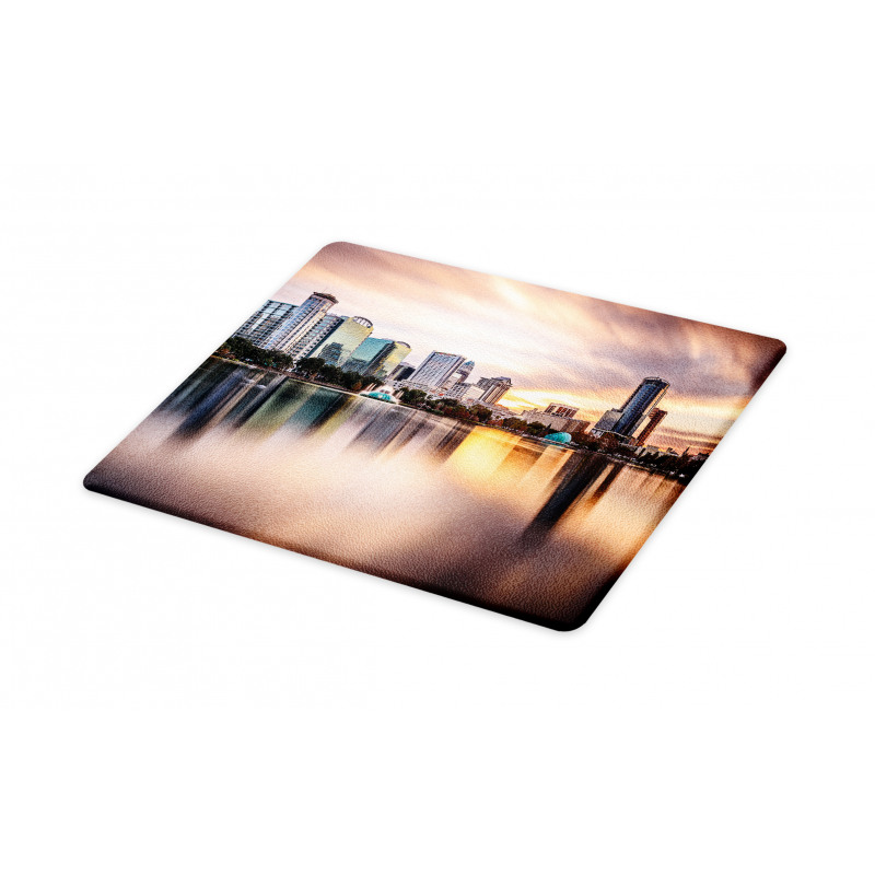 Downtown City Skyline Cutting Board