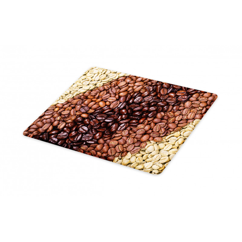 Coffee Beans Stripes Cutting Board