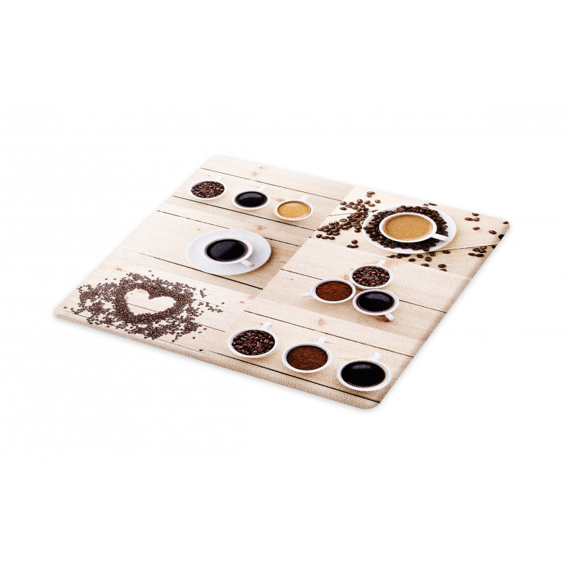 Coffee Mugs Snacks Beans Cutting Board