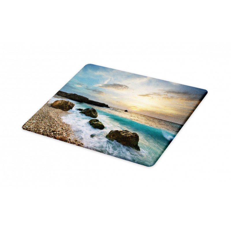 Seascape Sunrise Waves Cutting Board