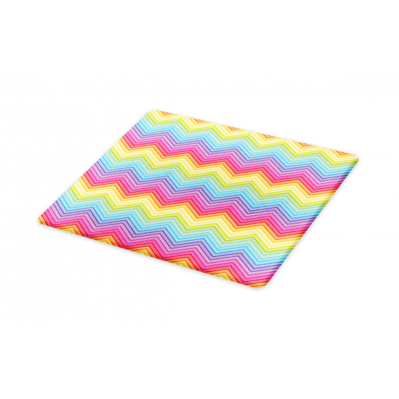 Colorful Vivid Chevron Cutting Board