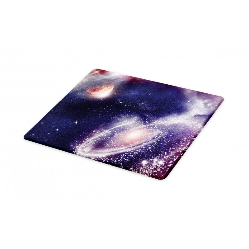 Nebula Planet Cosmic Cutting Board