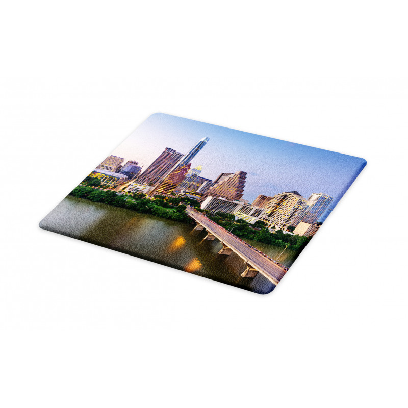 Autin Texas City Bridge Cutting Board