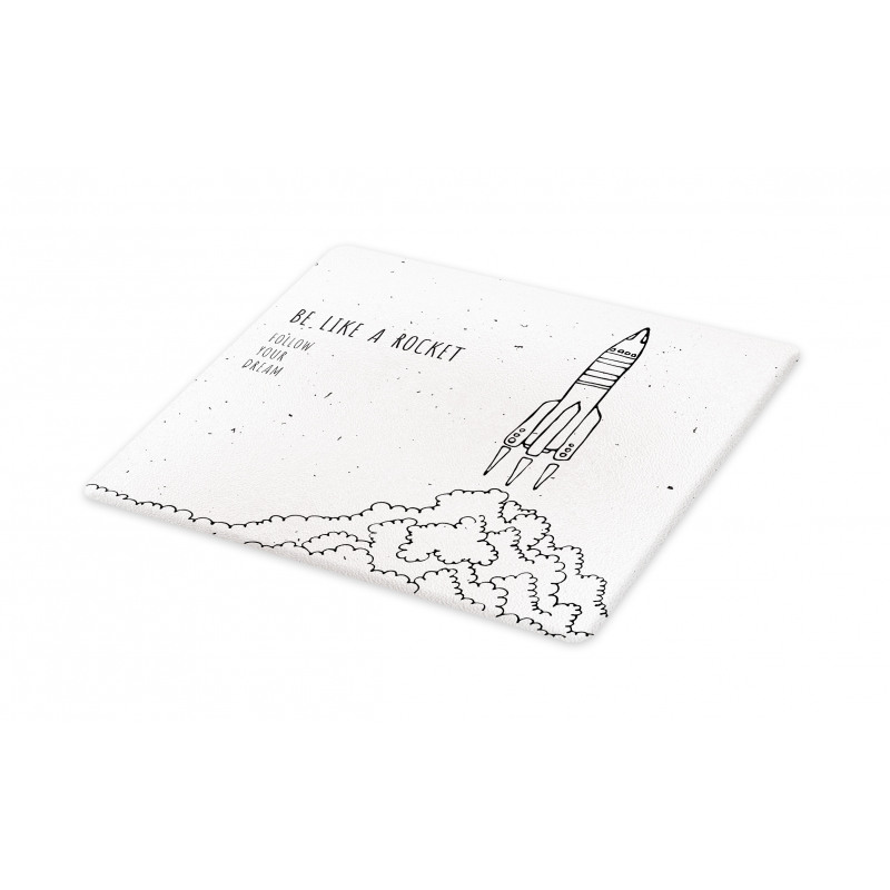 Dream Space Lover Words Cutting Board