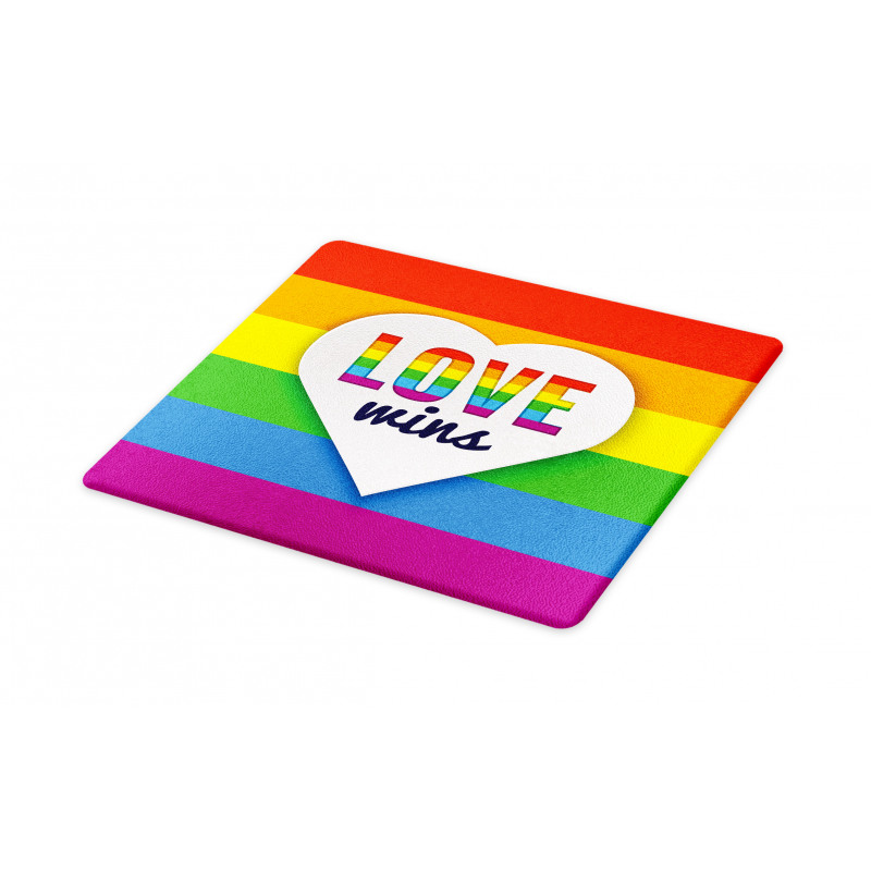 LGBT Pride Love Wins Cutting Board