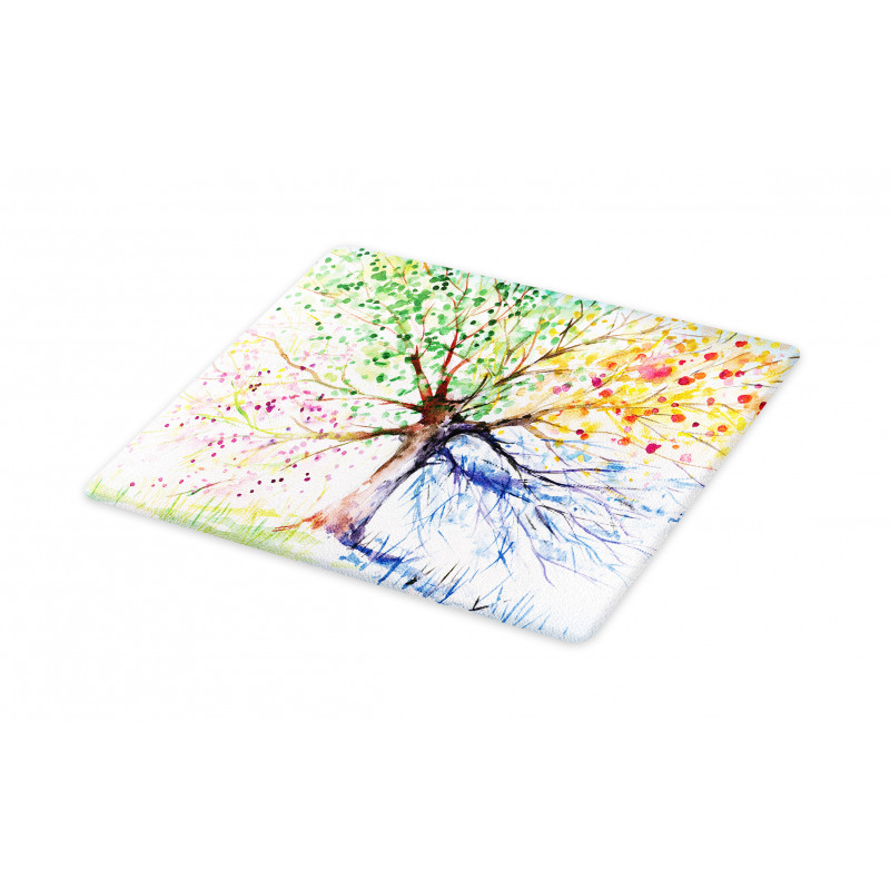 4 Seasons Colorful Cutting Board