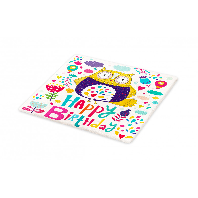 Funny Greeting Doodle Art Cutting Board