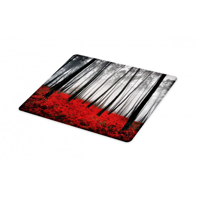 Mystical Foggy Woodland Cutting Board