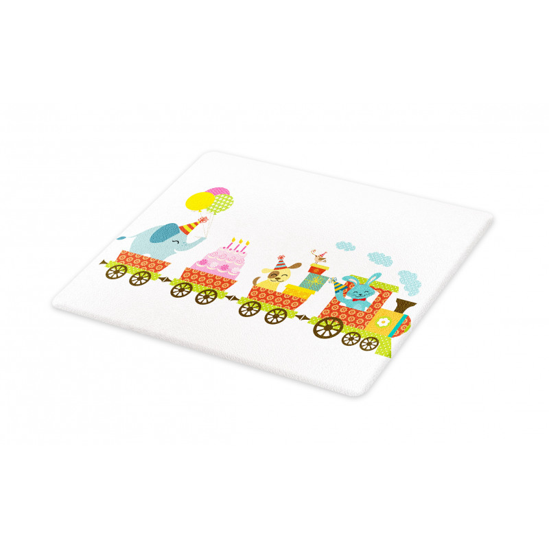 Birthday Cake Animal Cutting Board