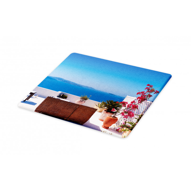 Santorini Aegean Sea Cutting Board