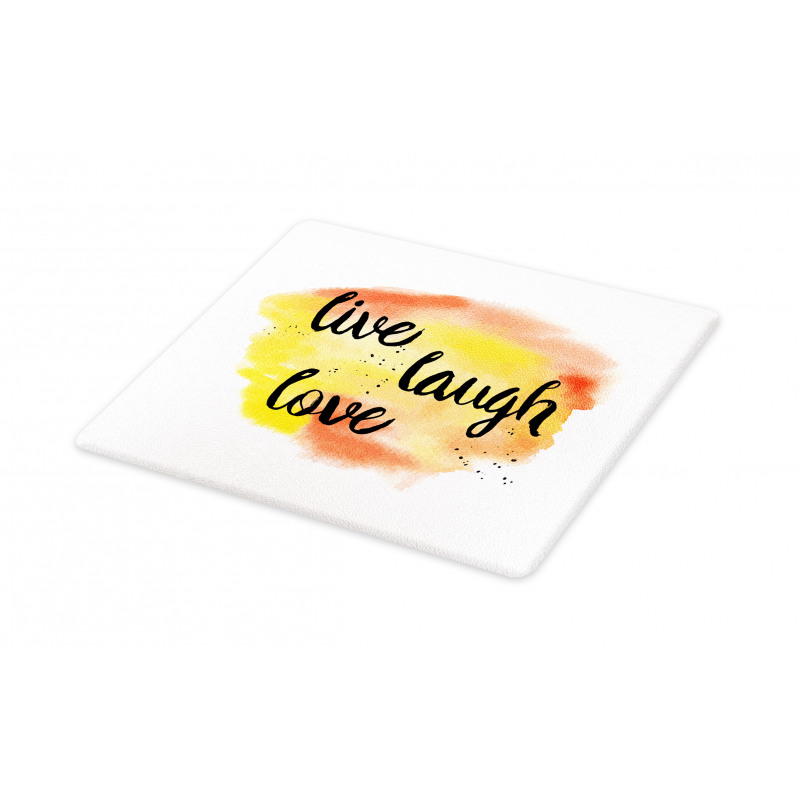 Soft Watercolor Cutting Board