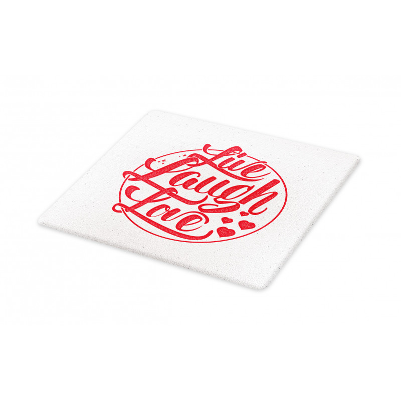 Retro Stamp Cutting Board