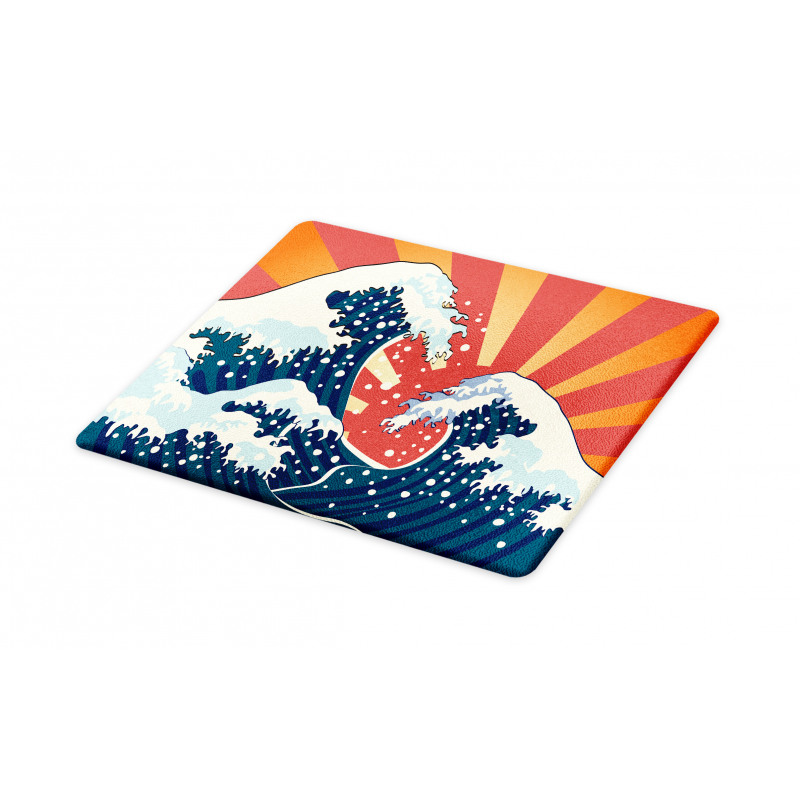 Sunset Surf Water Cutting Board