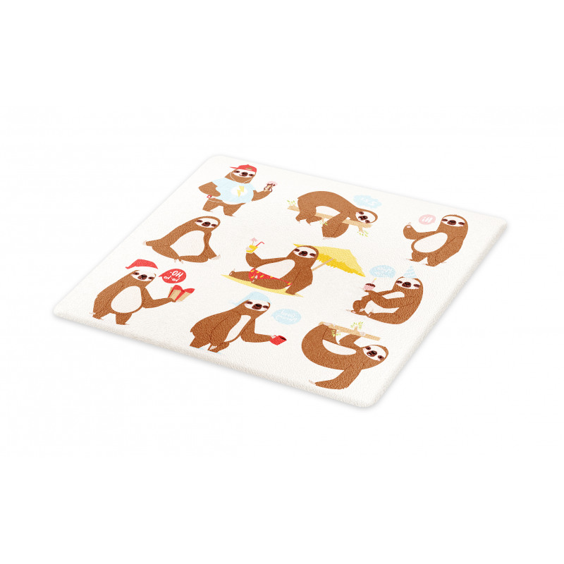 Funny Sluggard Animal Cutting Board