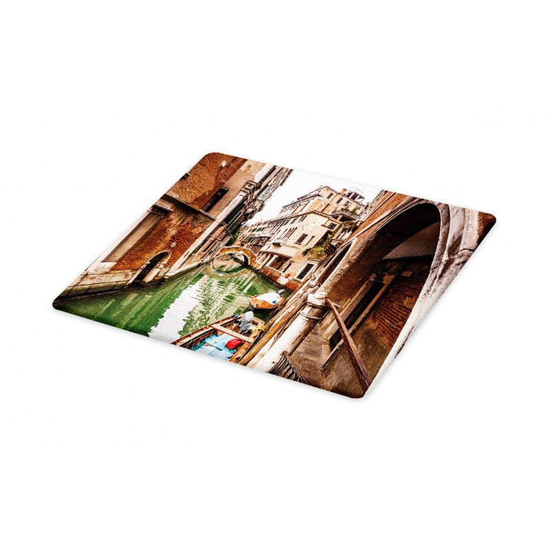 Famous Water Canal Boats Cutting Board