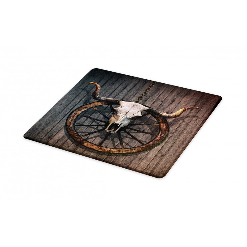 Rustic Skulll Cutting Board