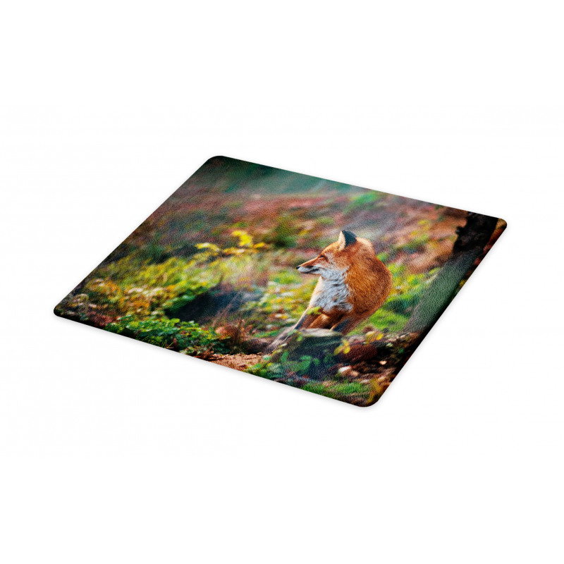 Young Wild Fox in Woodland Cutting Board