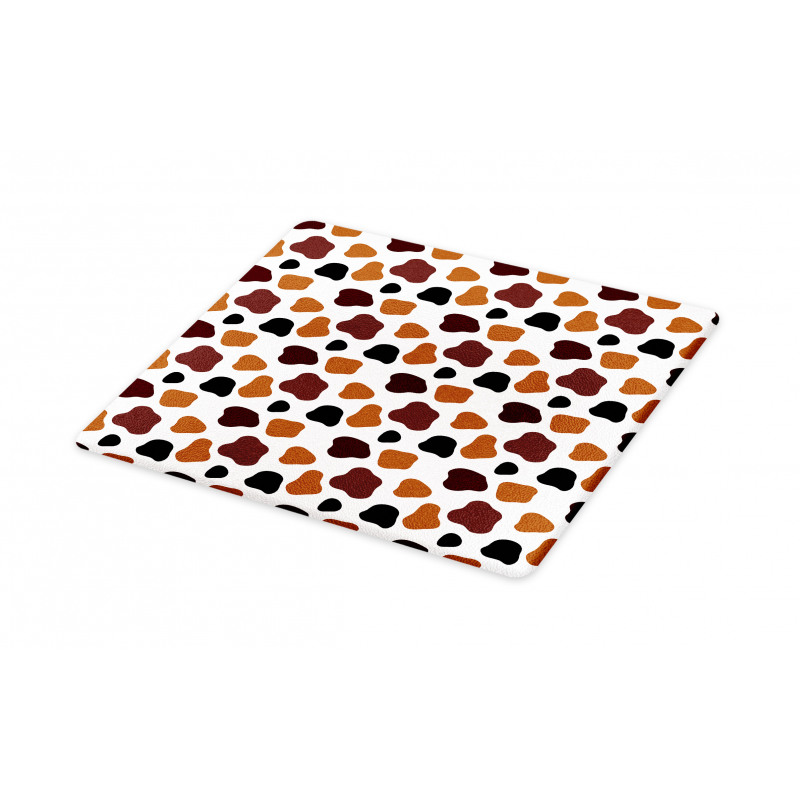 Abstract Cow Hide Cutting Board