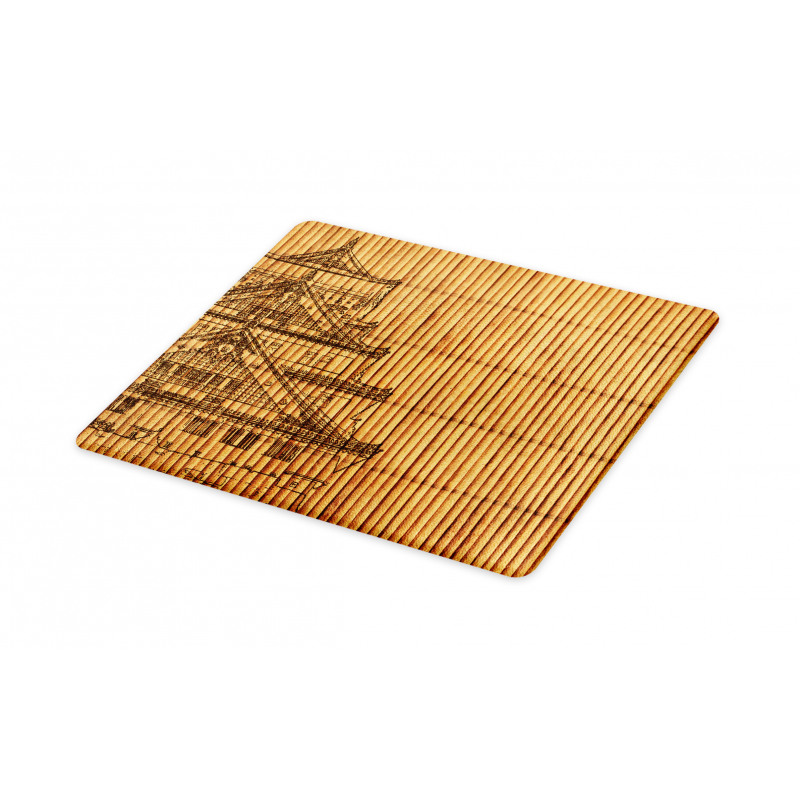 Building on Bamboo Pipes Cutting Board