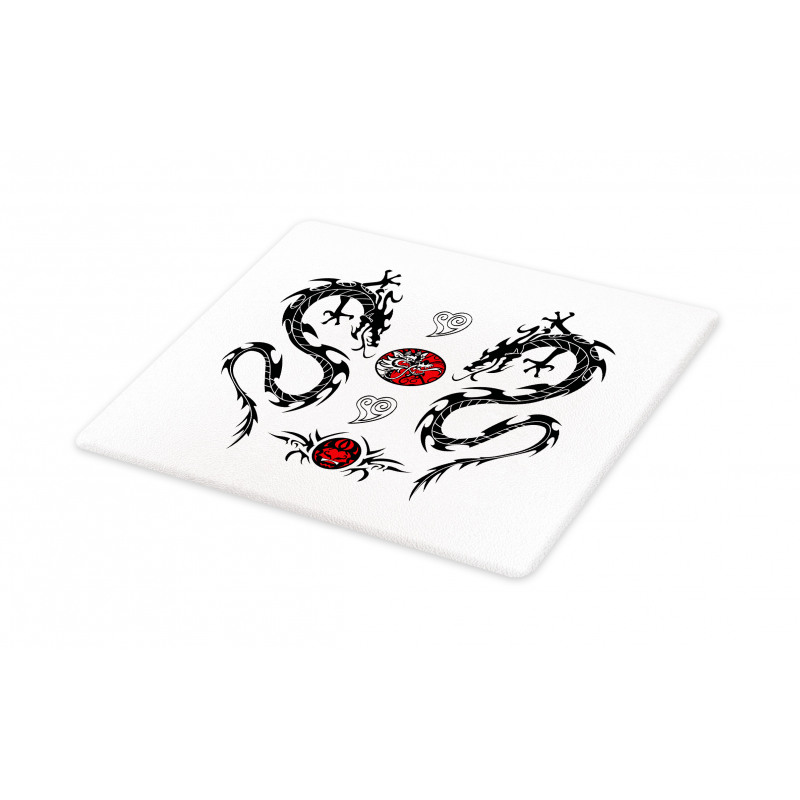 Tattoo Asian Cutting Board