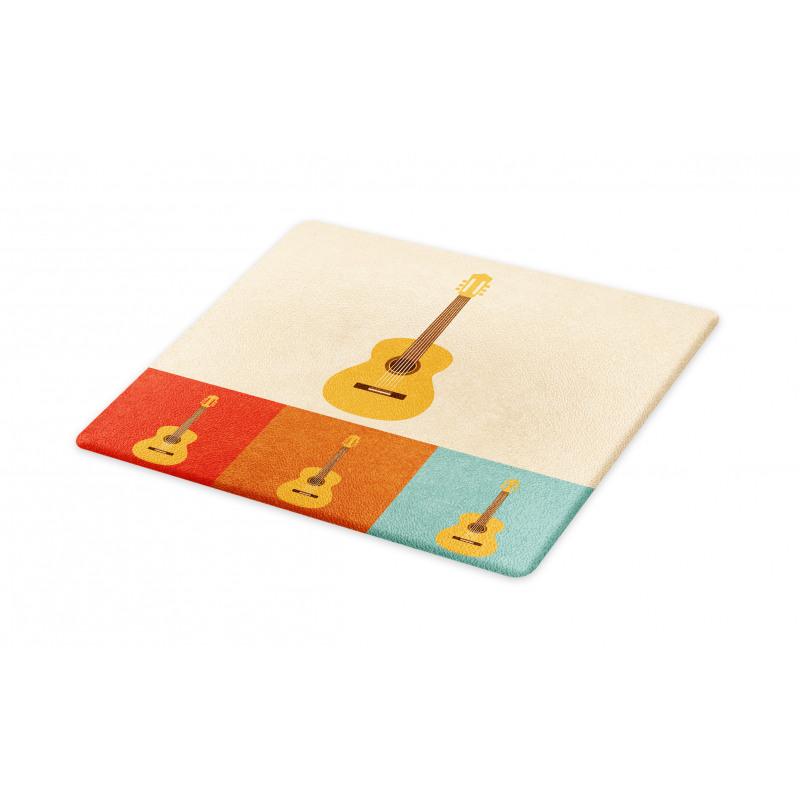 Acoustic Guitars Retro Cutting Board