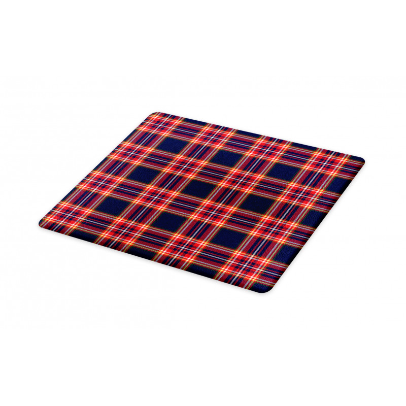 Vivid Cultural Pattern Cutting Board