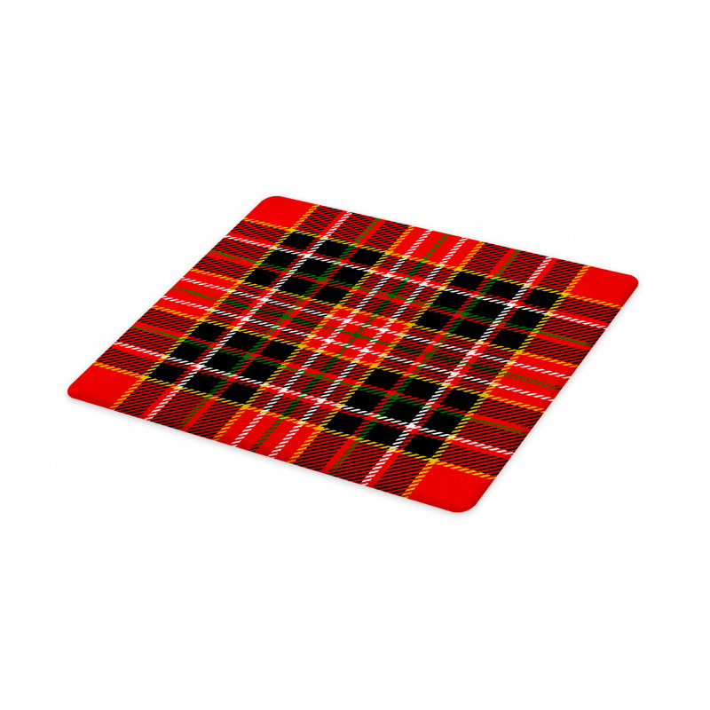 Scottish Tartan Style Cutting Board