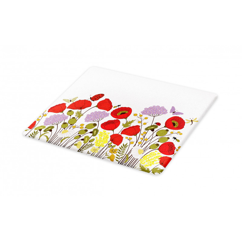 Nature Scene Fauna Cutting Board