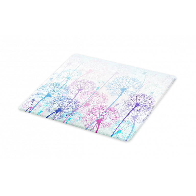 Abstract Flora Design Cutting Board