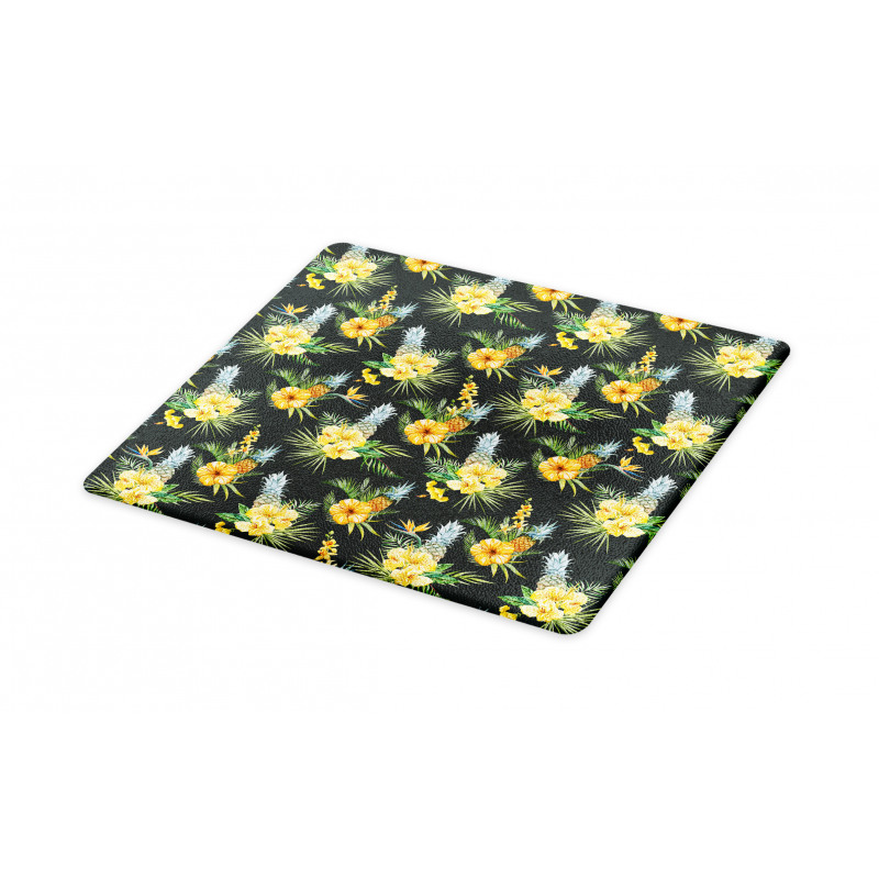 Tropic Flower Design Cutting Board