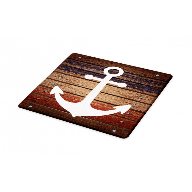 Boat Theme Anchor Motif Cutting Board