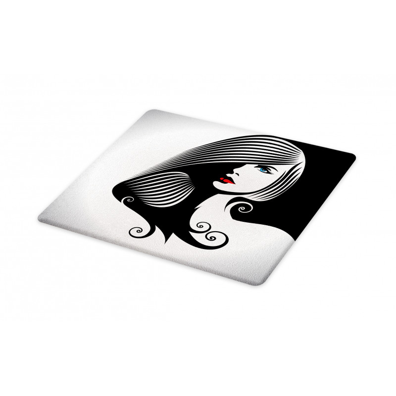 Abstract Glamor Woman Cutting Board