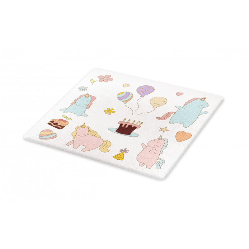 Birthday Animals Cutting Board