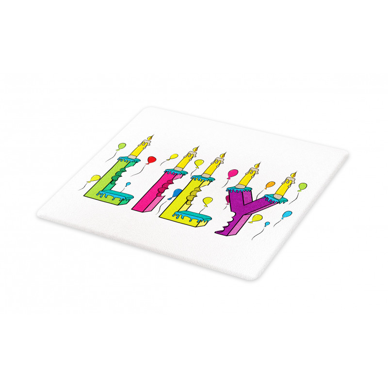 Joyful Letters Birthday Cutting Board