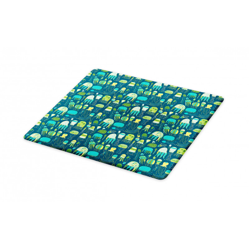 Funny Sea Creatures Cutting Board