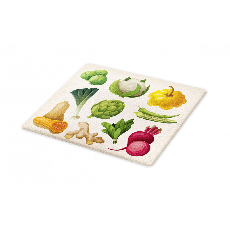 Exotic Fresh Food Cutting Board