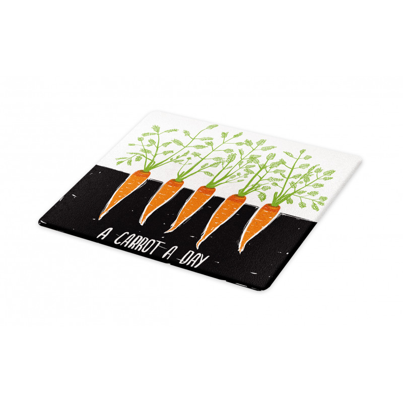 Growing Carrots Cutting Board