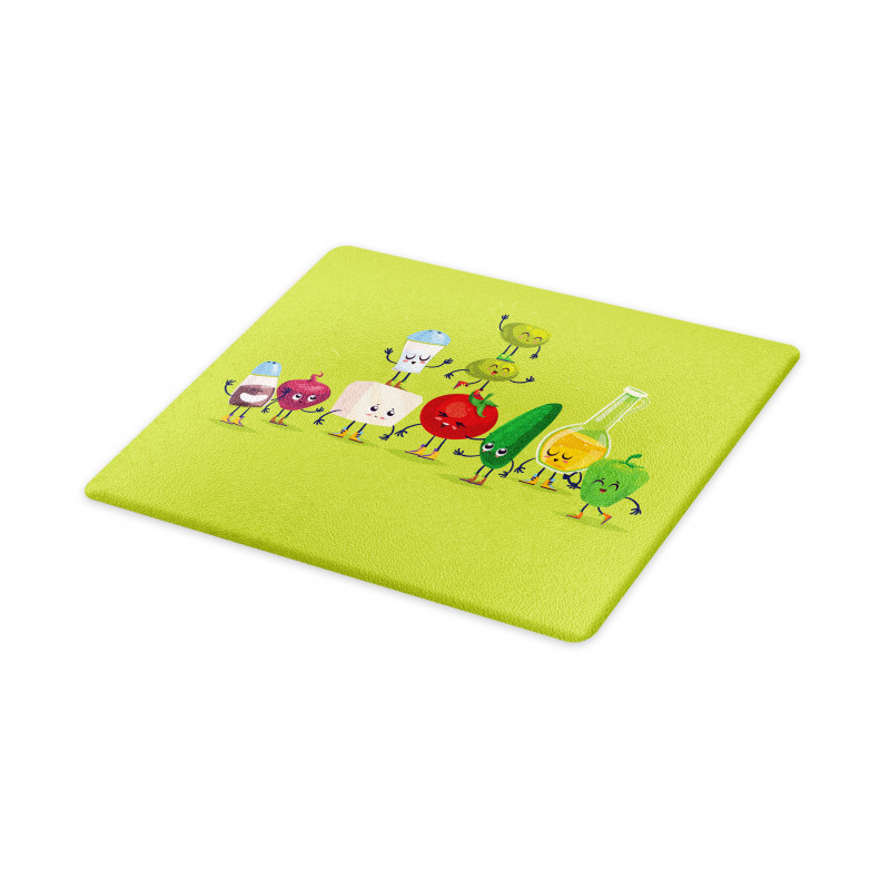 Greek Salad Funny Cutting Board