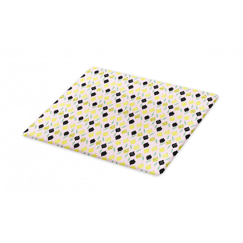 Crocked Line Lemons Cutting Board